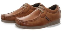 Base London Tan Event Lace Up Shoe