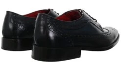 Base London Navy Durham Lace Up Brogue Shoe -Jack & Jones Store 10064 3