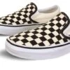 Vans Black/White (Mens) Checkerboard Slip-On Shoes