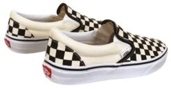 Vans Black/White (Mens) Checkerboard Slip-On Shoes -Jack & Jones Store 10226 3