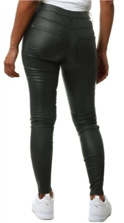 Only Black+r New Royal Leather Look Trousers -Jack & Jones Store 11910 3