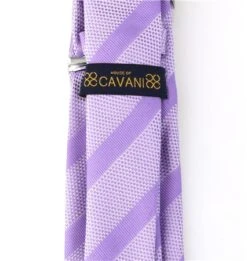 Cavani Lilac Tie Pocket Square And Pin Set -Jack & Jones Store 12396 2