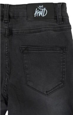 Kings Will Dream Black Junior Romer Ripped Skinny Denim Jean -Jack & Jones Store 12615 2