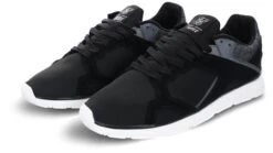 Siksilk Black Zonal Panel Runner Trainer