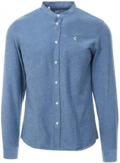 Ottomoda Blue Long Sleeve Granda Shirt