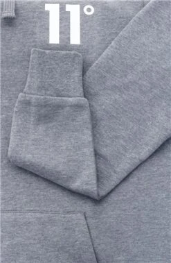 11 Degrees Charcoal Core Pull Over Hoodie -Jack & Jones Store 14504 2