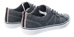 Jack & Jones Grey Melange Canvas Lace Up Sneakers -Jack & Jones Store 14714 3