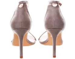 No Doubt Grey Ankle Strap Heeled Shoe -Jack & Jones Store 14931 2