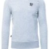 11 Degrees Grey Marl Core Crew Sweat