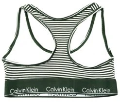 Calvin Klein Stripe Khaki Bralette 7 Calvin Klein Stripe Khaki Bralette -Jack & Jones Store 16427 3