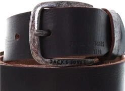 Jack & Jones Brown / Castlerock Leather Belt -Jack & Jones Store 16540 2