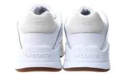 Lacoste White Court Slam Tonal Leather Trainers -Jack & Jones Store 16617 2