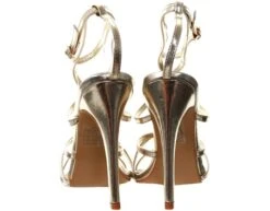 No Doubt Gold Pointed Stiletto Heel -Jack & Jones Store 16653 2