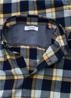 Jack & Jones Brown / Fall Leaf Checked Shirt -Jack & Jones Store 16702 1