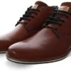 Bull Boxer Tan Lace Up Mid Shoe