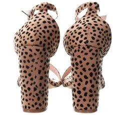 Krush Leopard Suedette Block Heel -Jack & Jones Store 16823 2