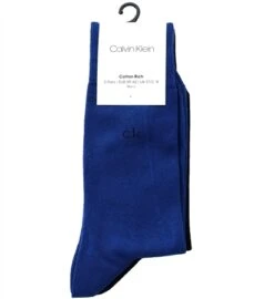Calvin Klein True Royal 2 Pack Crew Knitted Sock -Jack & Jones Store 16940 2