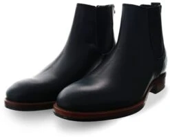 Bull Boxer Black Leather Chelsea Boot