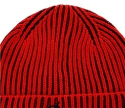 Bee Inspired Red Dual Beanie -Jack & Jones Store 18075 2
