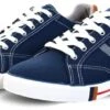 Xti Navy Canvas Trainer