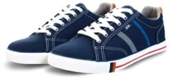 Xti Navy Canvas Trainer