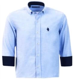 Alex & Turner Blue Junior Long Sleeve Shirt