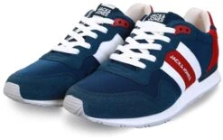 Jack & Jones Blue / Majolica Blue Mesh Sneakers