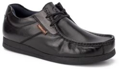 Base London Black Event Lace Up Shoe
