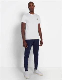 Lyle & Scott White Plain T-Shirt -Jack & Jones Store 19765 2