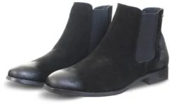 Jack & Jones Black Peter Suede Boots