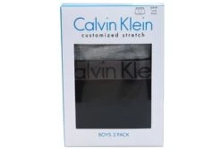 Calvin Klein 1 Black / 1 Grey Heather 2 Pack Junior Trunks - Customized Stretch -Jack & Jones Store 20437 3