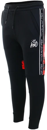 Kings Will Dream Black / Red Junior Skede Jogger