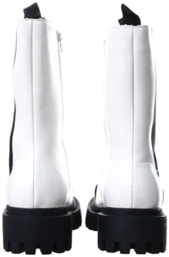 Truffle White / Black Long Line Chelsea Boot -Jack & Jones Store 20980 2