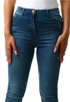 Parisian Dark Blue Flared Hem Skinny Jean -Jack & Jones Store 21091 2