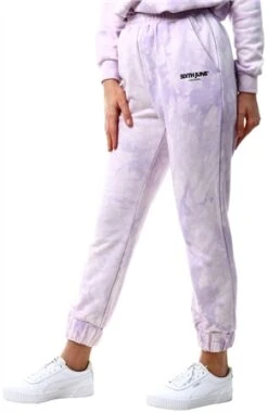 Sixth June Purple Tie And Dye Joggers