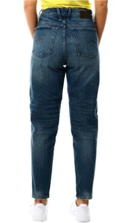 Gstar Faded Riverblue Janeh Ultra High Mom Ankle Jeans -Jack & Jones Store 21311 3