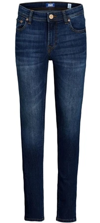 Jack & Jones Blue / Blue Denim Junior Dan Original Am 226 Skinny Fit Jeans