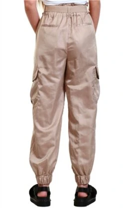 Only Beige / Humus Track Satin Trousers -Jack & Jones Store 21558 3