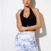 Motel Blue Kinnie Mini Skirt