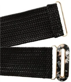 Pieces Black Amara Waist Belt -Jack & Jones Store 21987 2