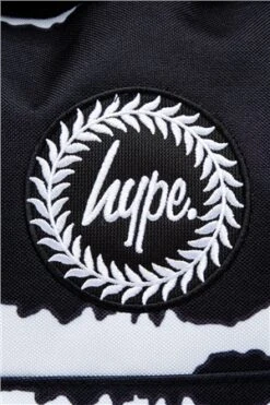 Hype Black/White Stripe Tie Dye Backpack -Jack & Jones Store 22249 2