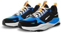 Puma Black-Gray V-F Blue-Vorange X-Ray² Ramble Trainers