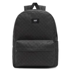 Vans Black-Charcoal Old Skool Check Backpack