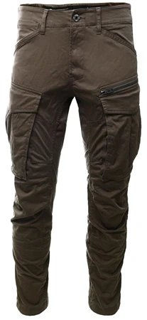 Gstar Gs Grey Rovic Zip 3d Straight Tapered Pant