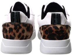 Xti White Blanco Leopard Print Trainers -Jack & Jones Store 22738 2