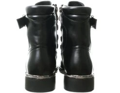 Redz Black Lace Up Biker Boot -Jack & Jones Store 22849 2