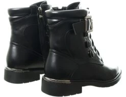 Redz Black Lace Up Biker Boot -Jack & Jones Store 22849 3