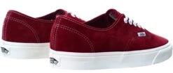 Vans Pomegranate/Snow White Pig Suede Authentic Shoes -Jack & Jones Store 23124 3