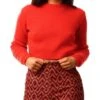 Glamorous Orange Knit Cropped Jumper