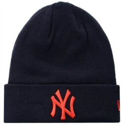 New Era Navy League Essential Cuff Beanie Hat